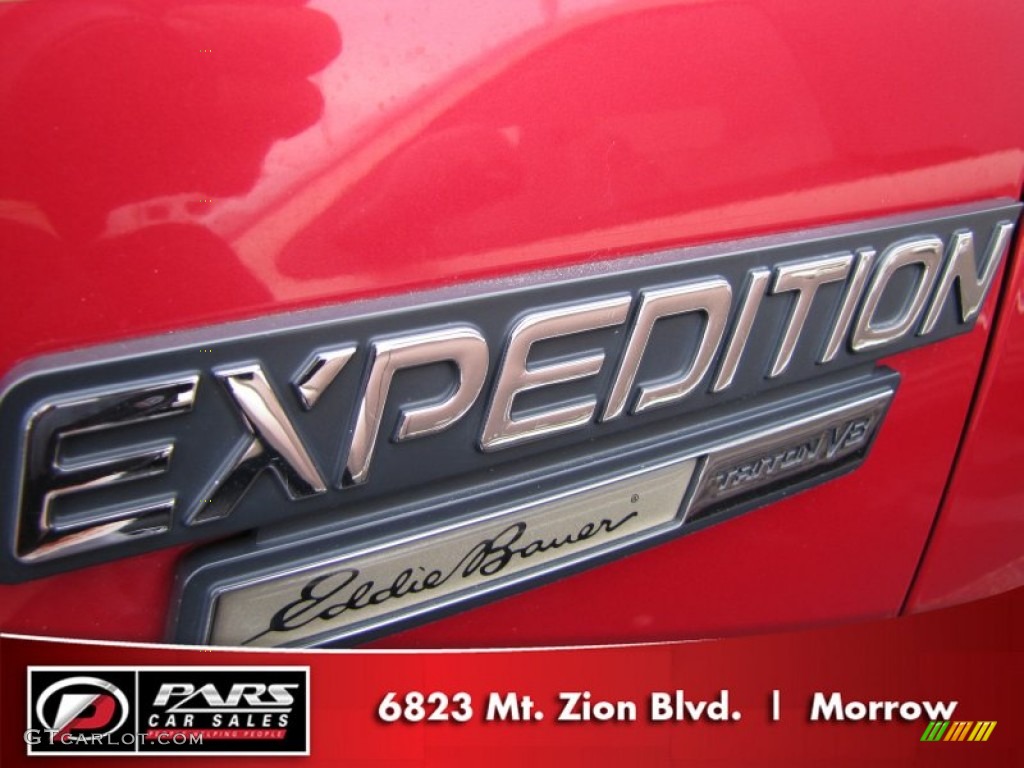 2002 Expedition Eddie Bauer - Laser Red / Medium Graphite photo #5