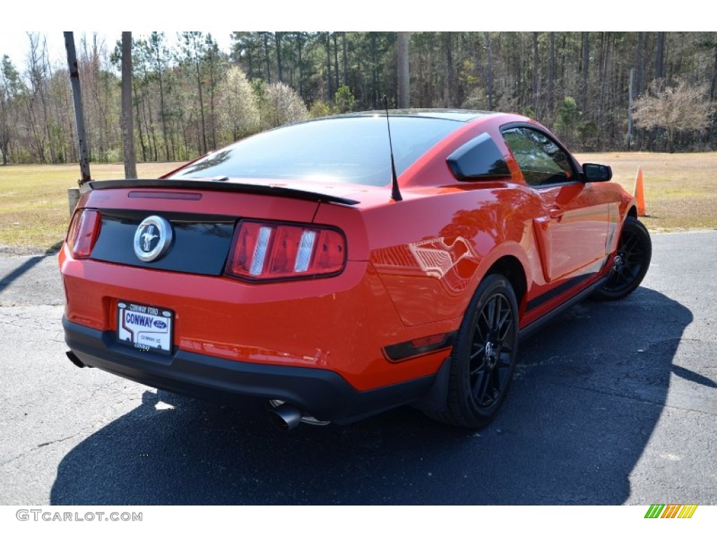 2012 Mustang V6 Premium Coupe - Race Red / Charcoal Black photo #5