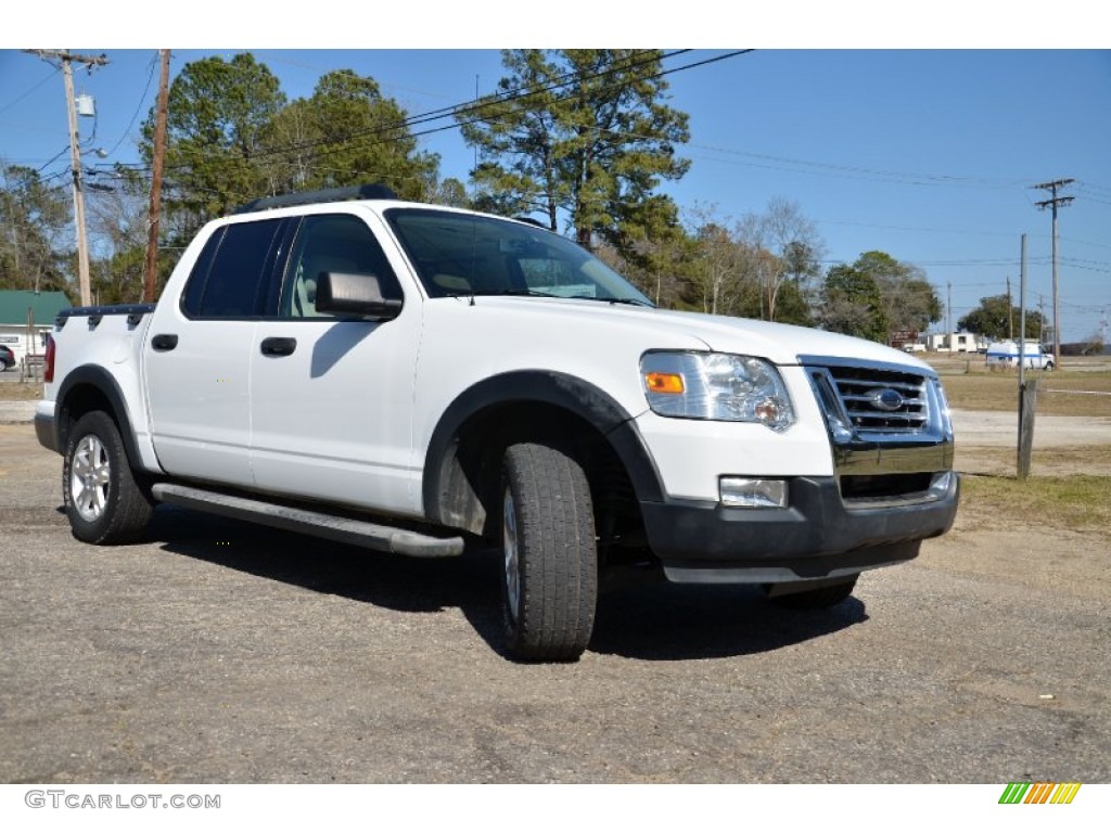 Oxford White 2007 Ford Explorer Sport Trac XLT Exterior Photo #78107484