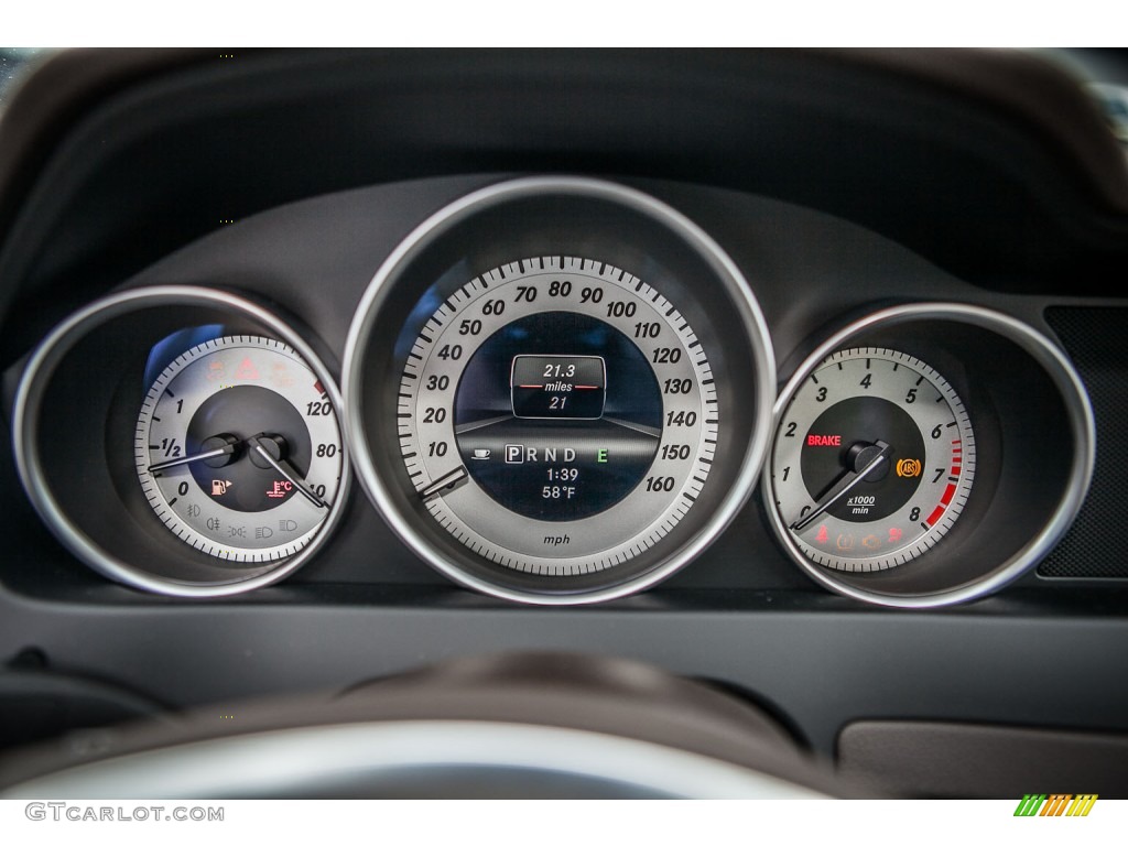 2013 Mercedes-Benz C 250 Sport Gauges Photo #78107826