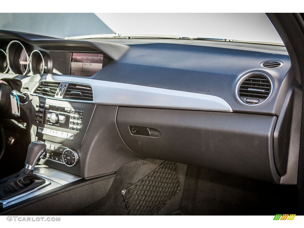 2013 Mercedes-Benz C 250 Sport Black Dashboard Photo #78108444