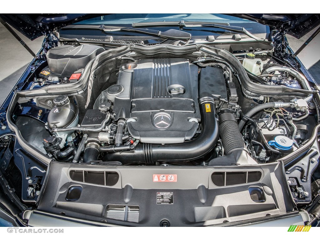 2013 Mercedes-Benz C 250 Sport 1.8 Liter DI Turbocharged DOHC 16-Valve VVT 4 Cylinder Engine Photo #78108479