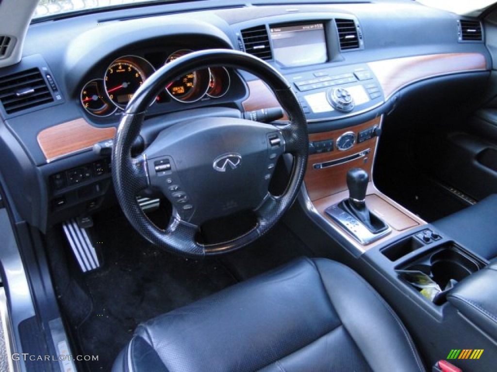 Graphite Interior 2006 Infiniti M 35 Sport Sedan Photo #78108703