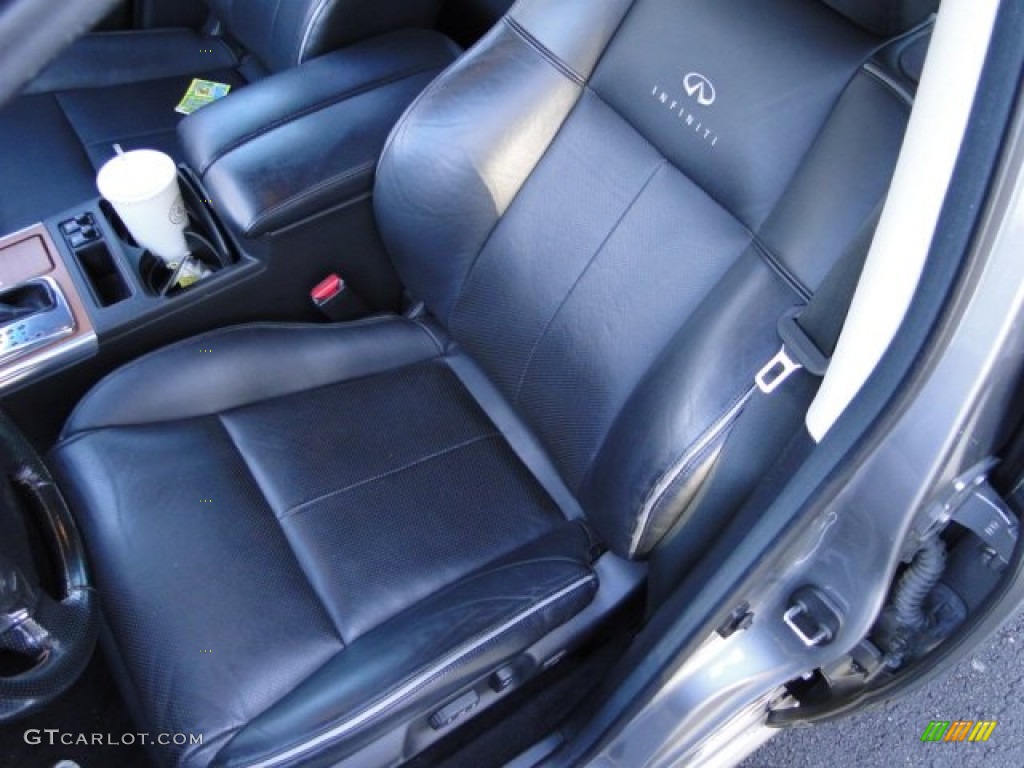Graphite Interior 2006 Infiniti M 35 Sport Sedan Photo #78108788