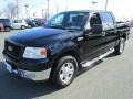 Black 2004 Ford F150 XLT SuperCrew 4x4 Exterior