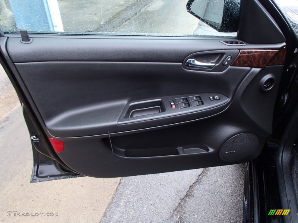 2012 Chevrolet Impala LTZ Ebony Door Panel Photo #78109151