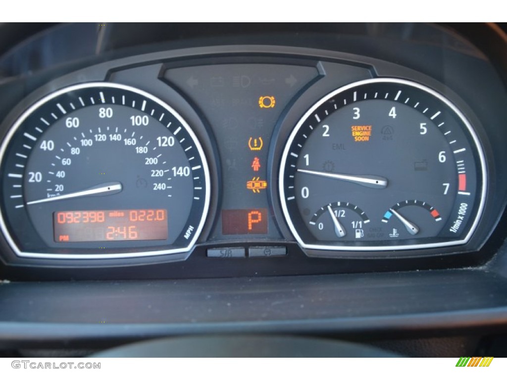 2006 X3 3.0i - Jet Black / Terracotta photo #27