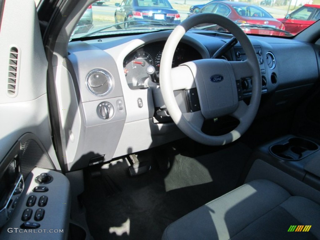 2004 F150 XLT SuperCrew 4x4 - Black / Medium/Dark Flint photo #11