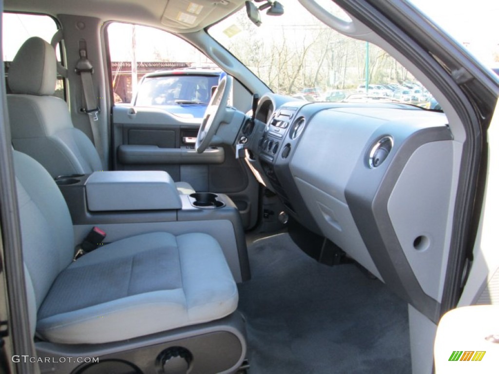2004 F150 XLT SuperCrew 4x4 - Black / Medium/Dark Flint photo #16