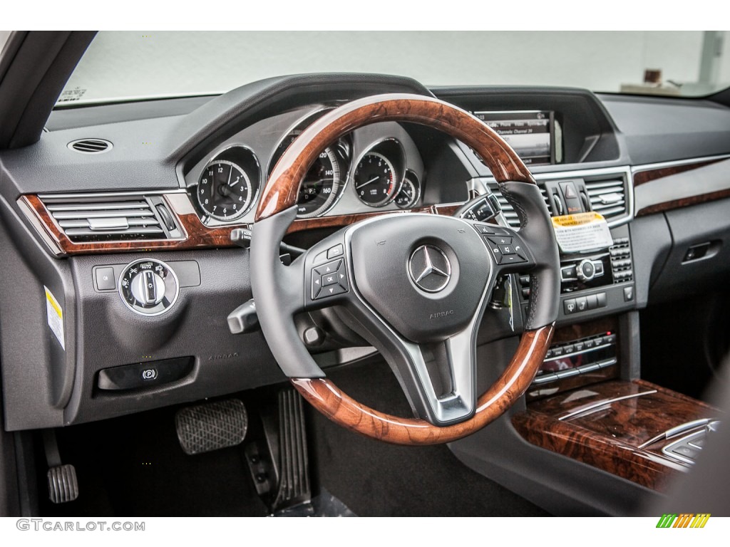 2013 Mercedes-Benz E 350 Sedan Black Dashboard Photo #78109337