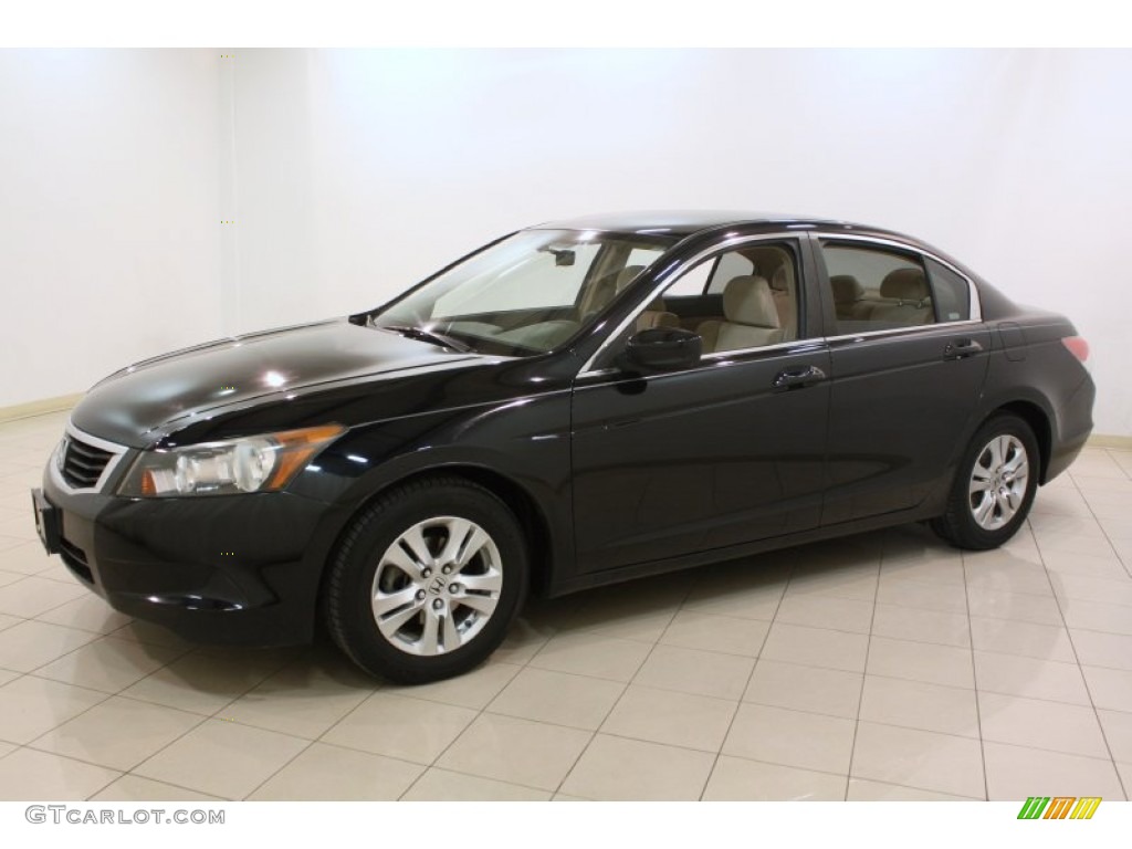 Nighthawk Black Pearl 2008 Honda Accord LX-P Sedan Exterior Photo #78109682