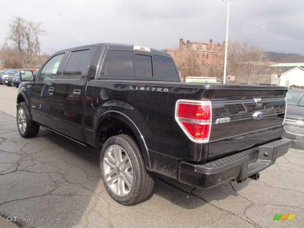Tuxedo Black Metallic 2013 Ford F150 Limited SuperCrew 4x4 Exterior Photo #78109742