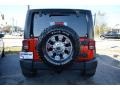 2012 Flame Red Jeep Wrangler Sport S 4x4  photo #5