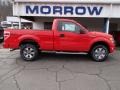 2013 Race Red Ford F150 STX Regular Cab 4x4  photo #1