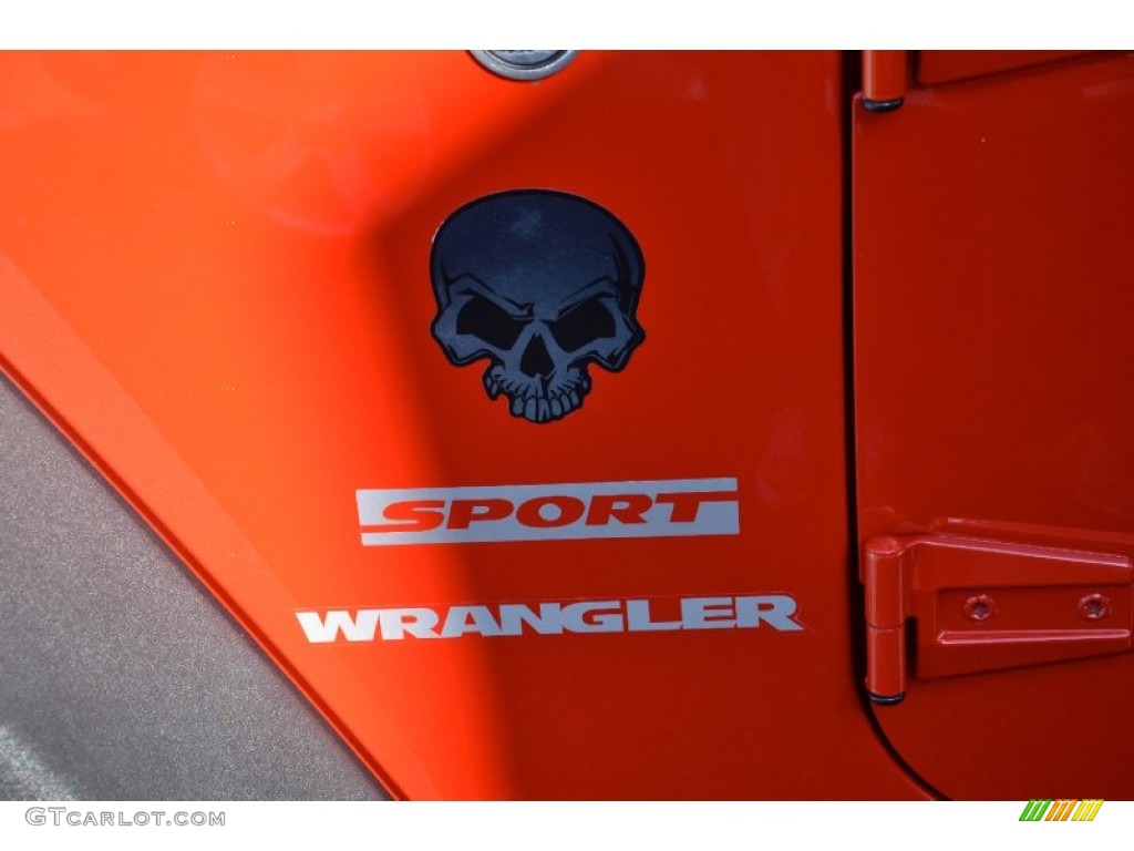 2012 Wrangler Sport S 4x4 - Flame Red / Black photo #20
