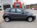 2012 Azure Gray Metallic Suzuki SX4 Crossover AWD  photo #2