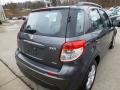 2012 Azure Gray Metallic Suzuki SX4 Crossover AWD  photo #3
