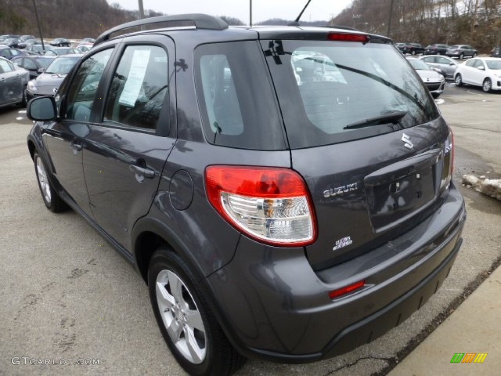 2012 SX4 Crossover AWD - Azure Gray Metallic / Black photo #5