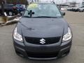 2012 Azure Gray Metallic Suzuki SX4 Crossover AWD  photo #8