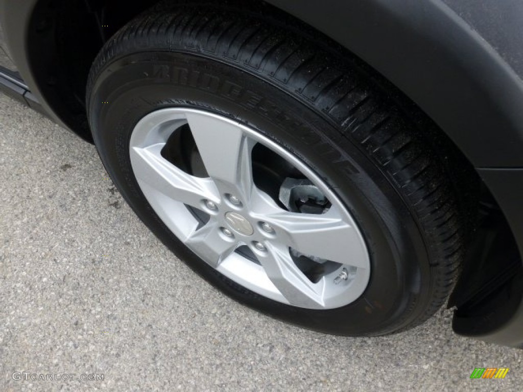 2012 SX4 Crossover AWD - Azure Gray Metallic / Black photo #9