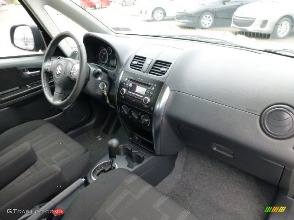 2012 SX4 Crossover AWD - Azure Gray Metallic / Black photo #11