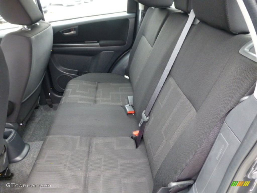 2012 SX4 Crossover AWD - Azure Gray Metallic / Black photo #16