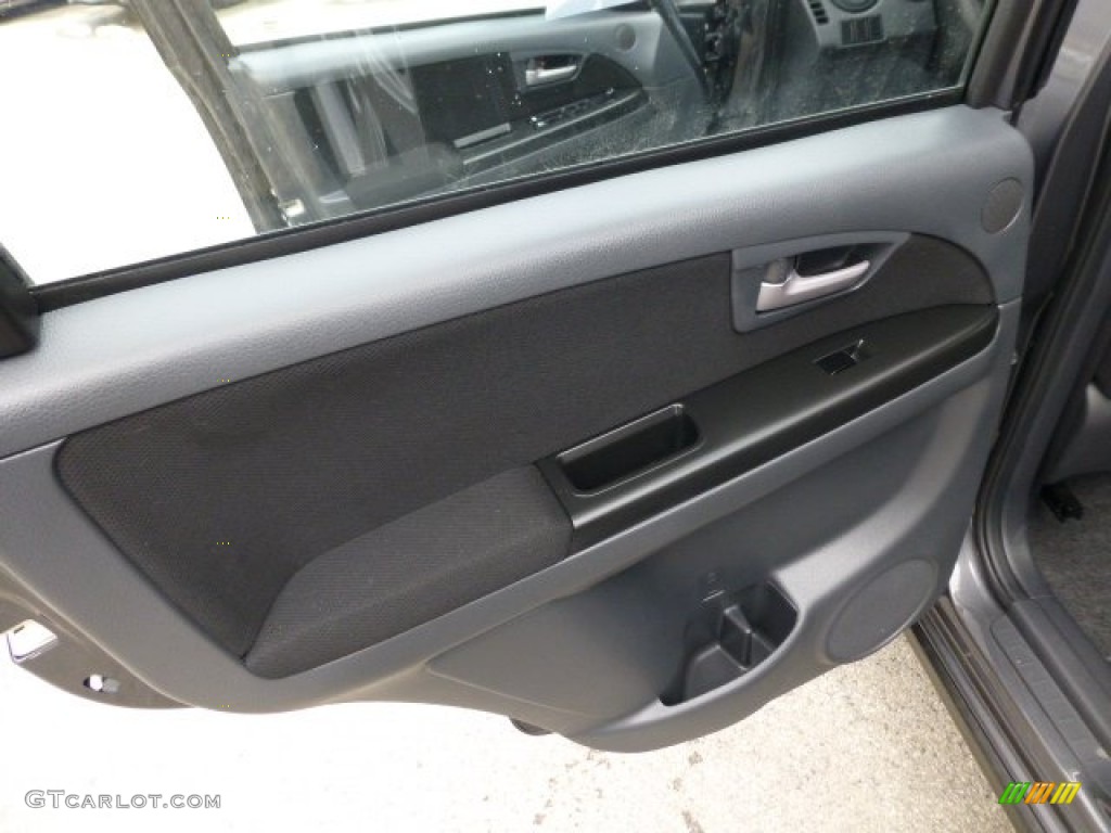 2012 SX4 Crossover AWD - Azure Gray Metallic / Black photo #18