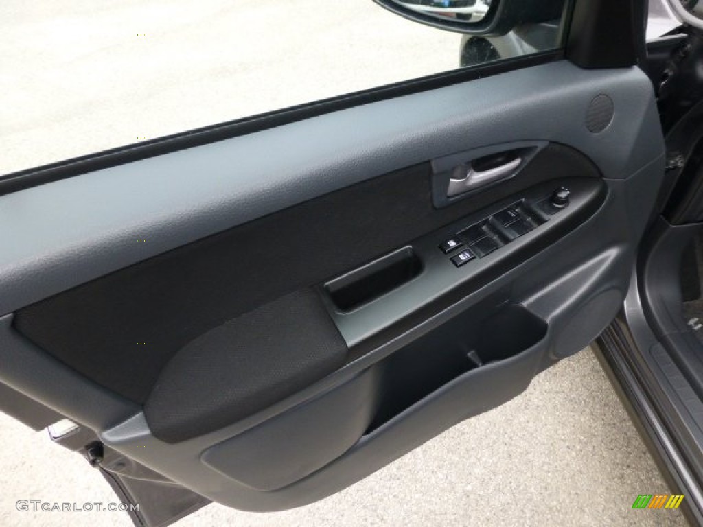 2012 SX4 Crossover AWD - Azure Gray Metallic / Black photo #19