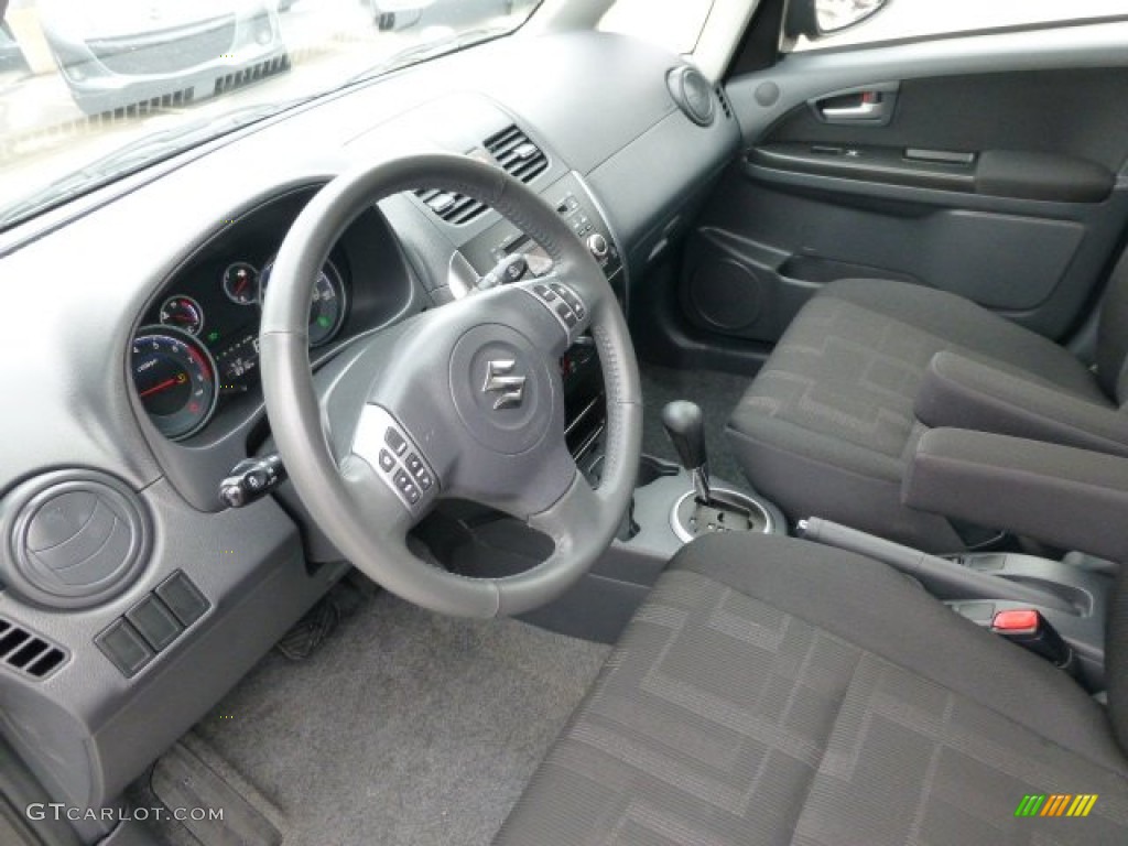 2012 SX4 Crossover AWD - Azure Gray Metallic / Black photo #20