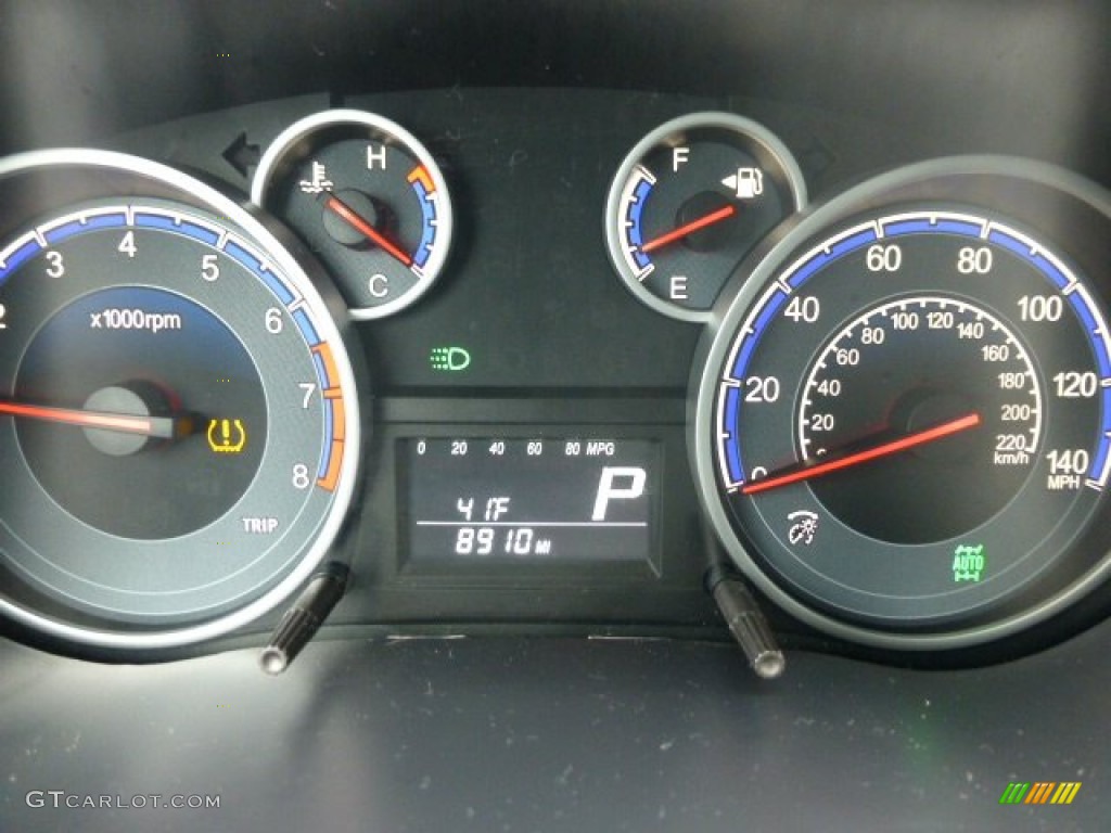 2012 SX4 Crossover AWD - Azure Gray Metallic / Black photo #25