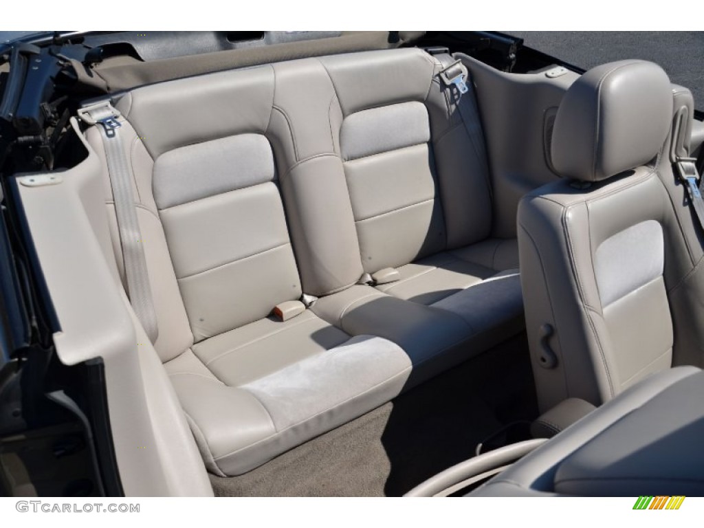 2004 Chrysler Sebring Limited Convertible Rear Seat Photo #78110813