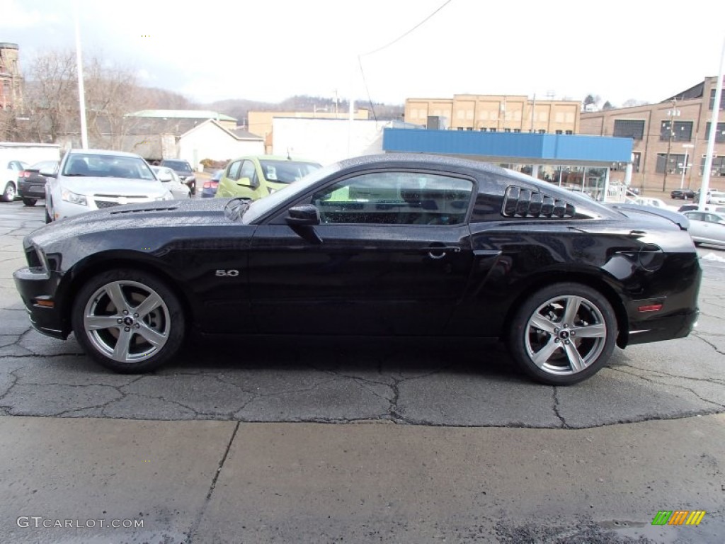 Black 2014 Ford Mustang GT Premium Coupe Exterior Photo #78110867