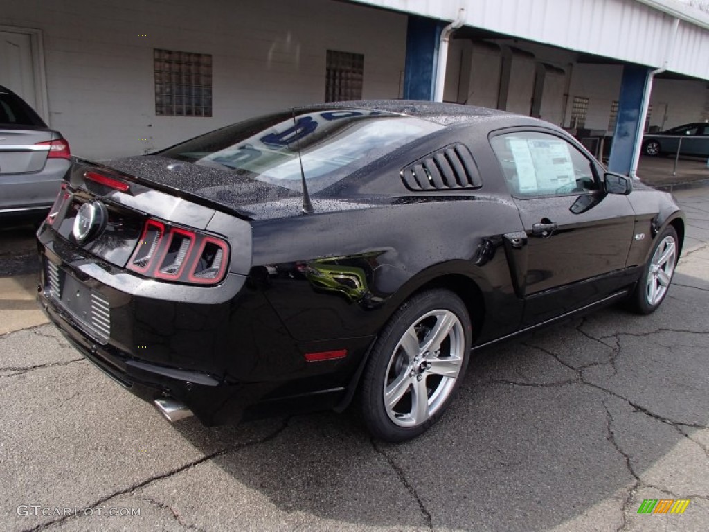 Black 2014 Ford Mustang GT Premium Coupe Exterior Photo #78110915