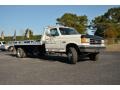 1990 White Ford F Super Duty Rollback Car Carrier  photo #3