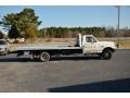 1990 White Ford F Super Duty Rollback Car Carrier  photo #4