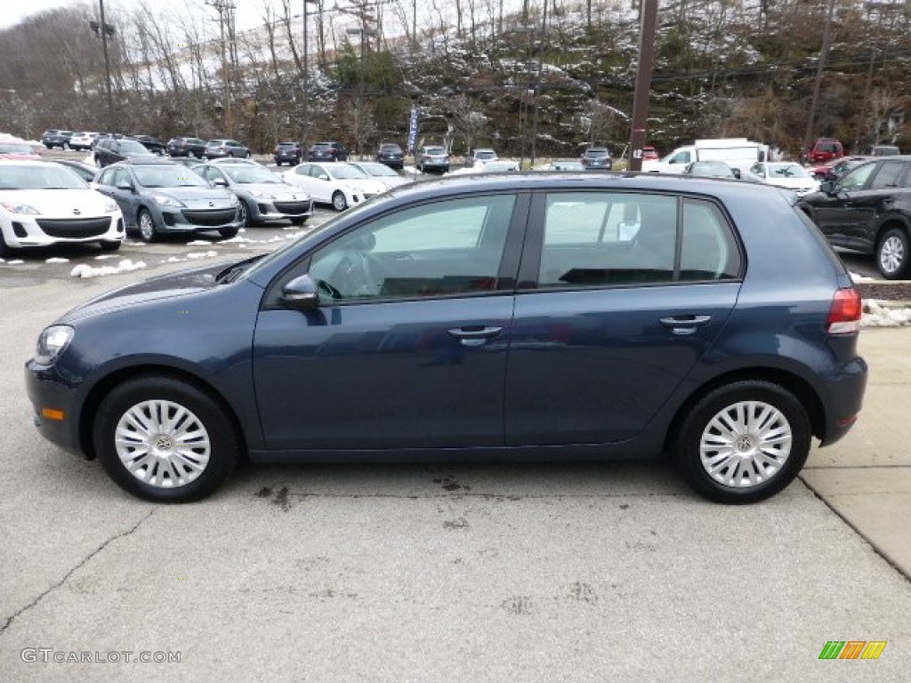 Blue Graphite Metallic 2010 Volkswagen Golf 4 Door Exterior Photo #78111299