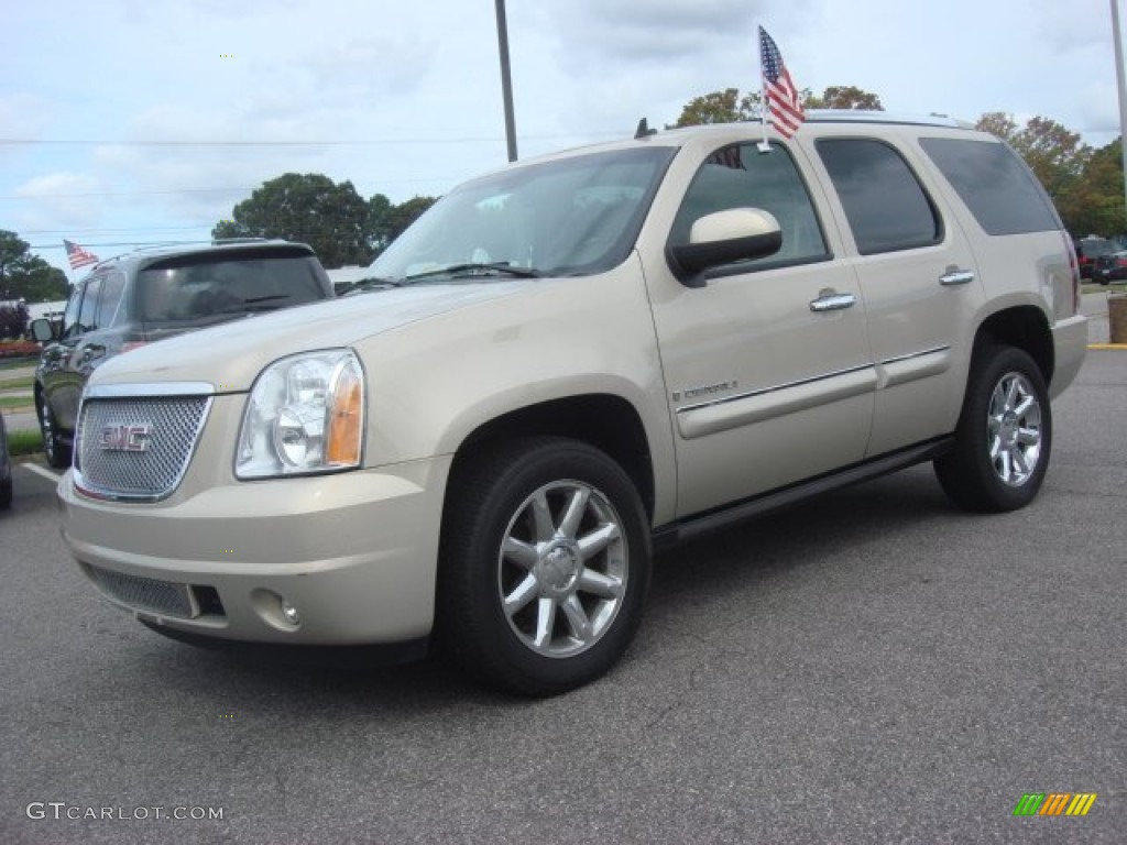 Gold Mist Metallic 2008 GMC Yukon Denali AWD Exterior Photo #78111563