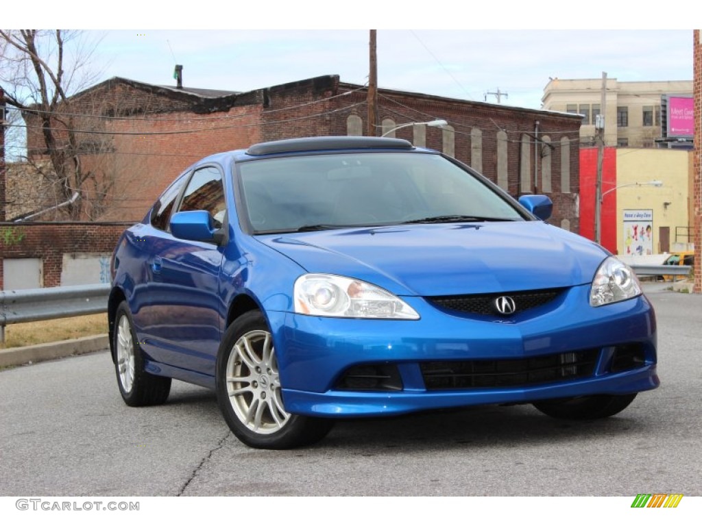 2006 RSX Sports Coupe - Vivid Blue Pearl / Titanium photo #1