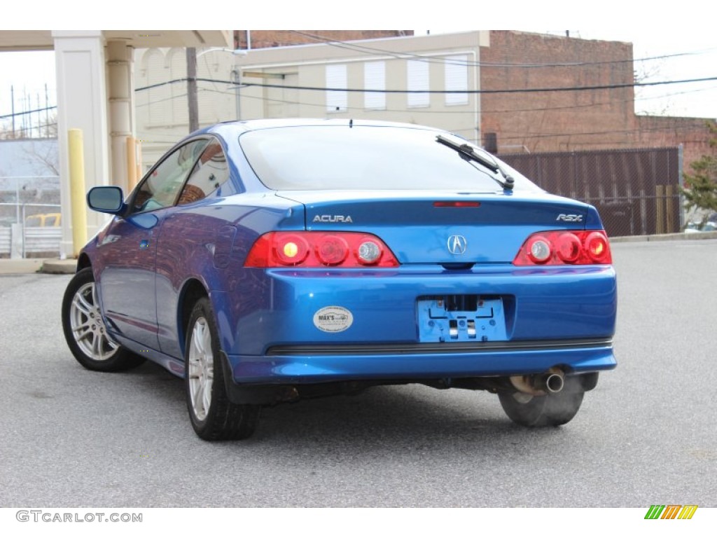 2006 RSX Sports Coupe - Vivid Blue Pearl / Titanium photo #2