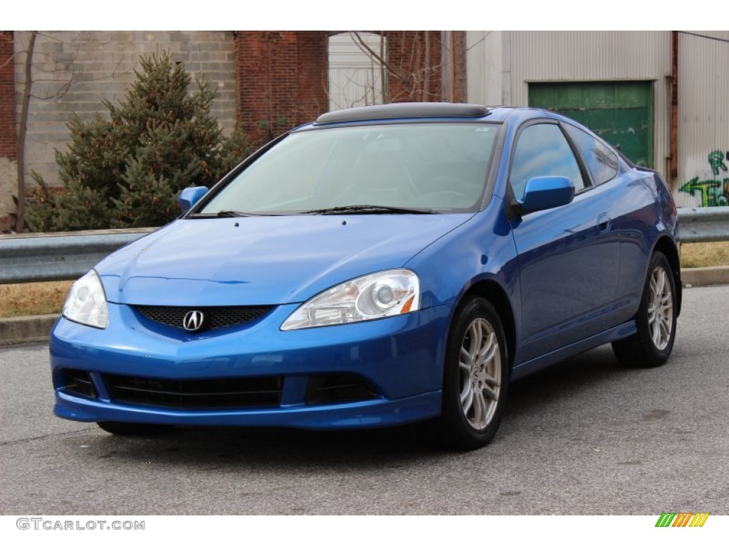 Vivid Blue Pearl 2006 Acura RSX Sports Coupe Exterior Photo #78112520