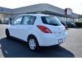 2011 Fresh Powder White Nissan Versa 1.8 SL Hatchback  photo #7