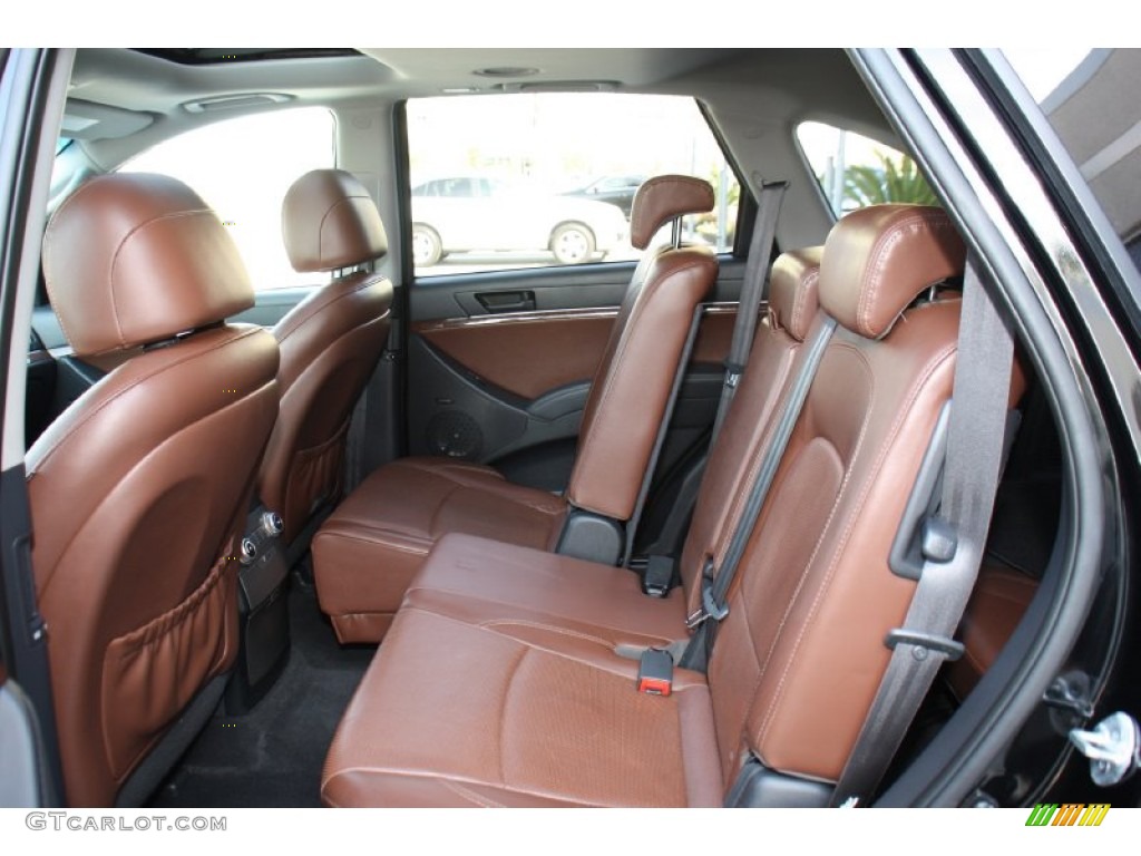 2010 Hyundai Veracruz Limited Rear Seat Photo #78112970