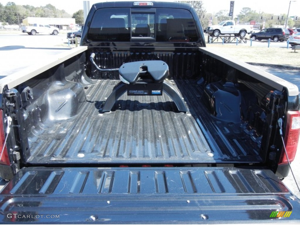 2012 F350 Super Duty Lariat Crew Cab 4x4 Dually - Tuxedo Black Metallic / Chaparral Leather photo #5