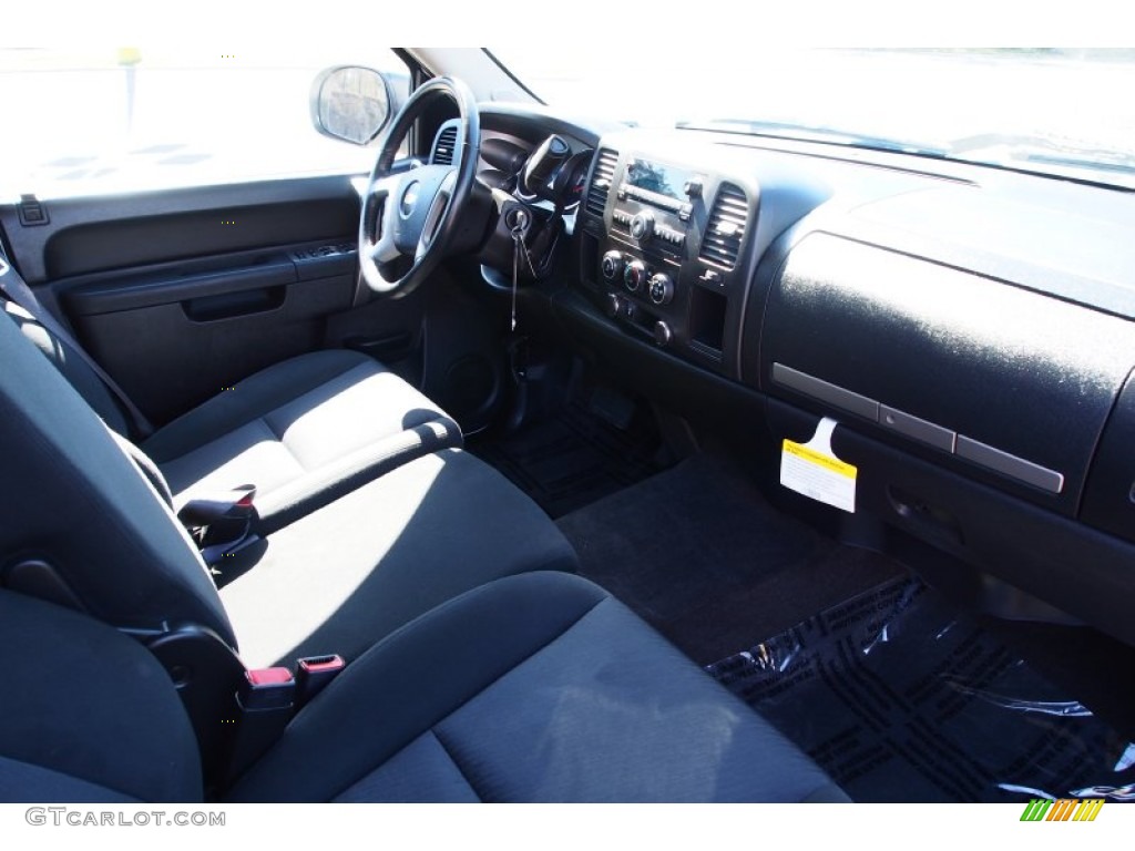 2012 Silverado 1500 LT Extended Cab - Summit White / Dark Titanium photo #14