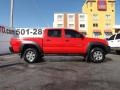 2008 Impulse Red Pearl Toyota Tacoma V6 PreRunner Double Cab  photo #9