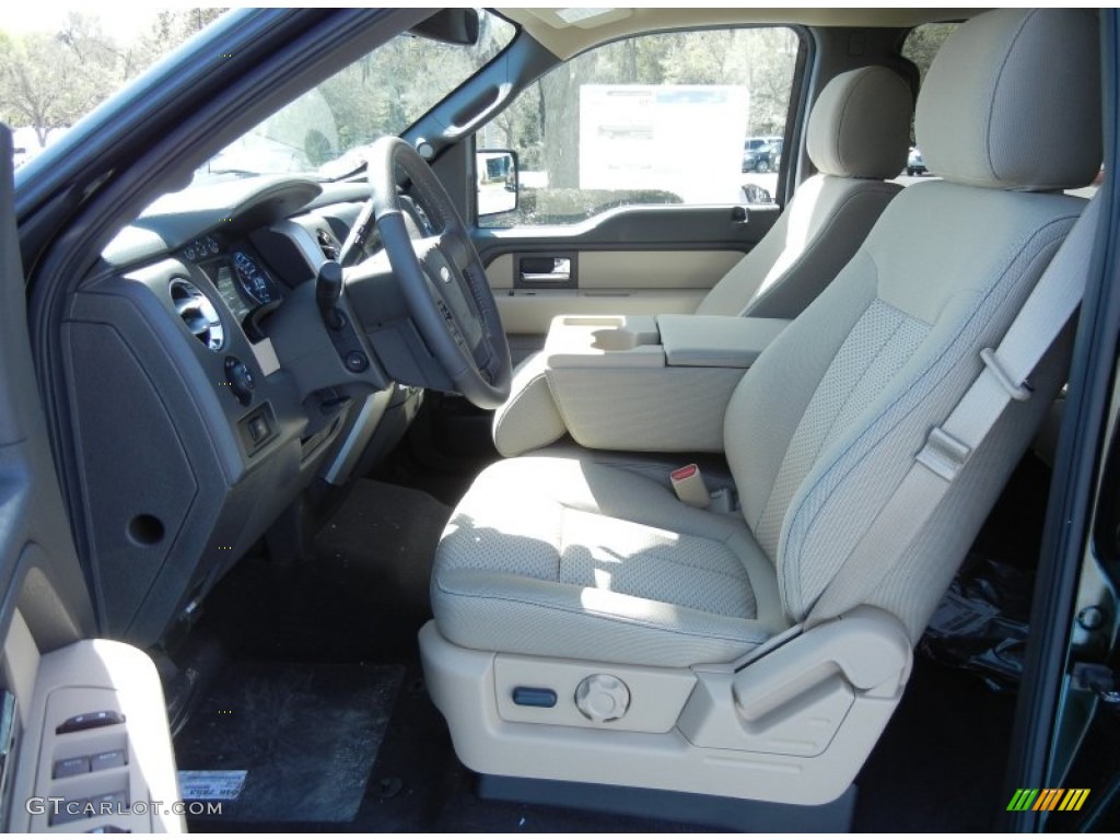 Adobe Interior 2013 Ford F150 XLT SuperCrew Photo #78114513
