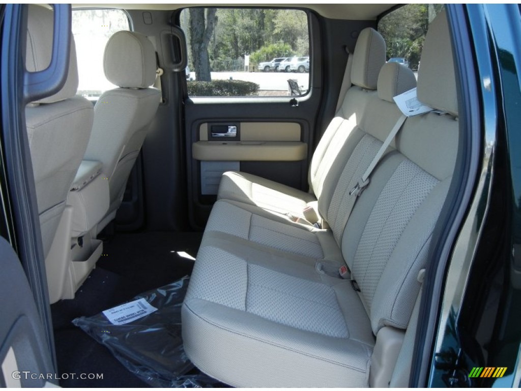 2013 Ford F150 XLT SuperCrew Rear Seat Photo #78114533