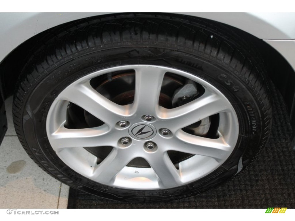 2004 TSX Sedan - Meteor Silver Metallic / Ebony photo #7