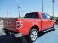 2012 Red Candy Metallic Ford F150 Lariat SuperCrew  photo #3