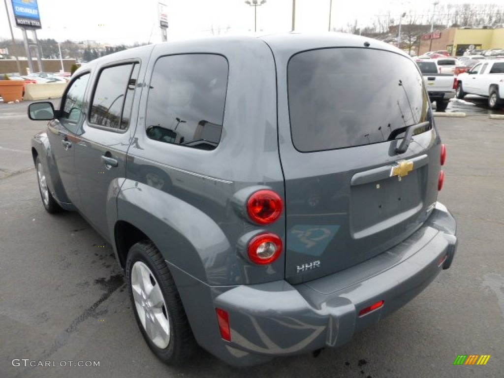 2009 HHR LT - Dark Gray Metallic / Ebony photo #5